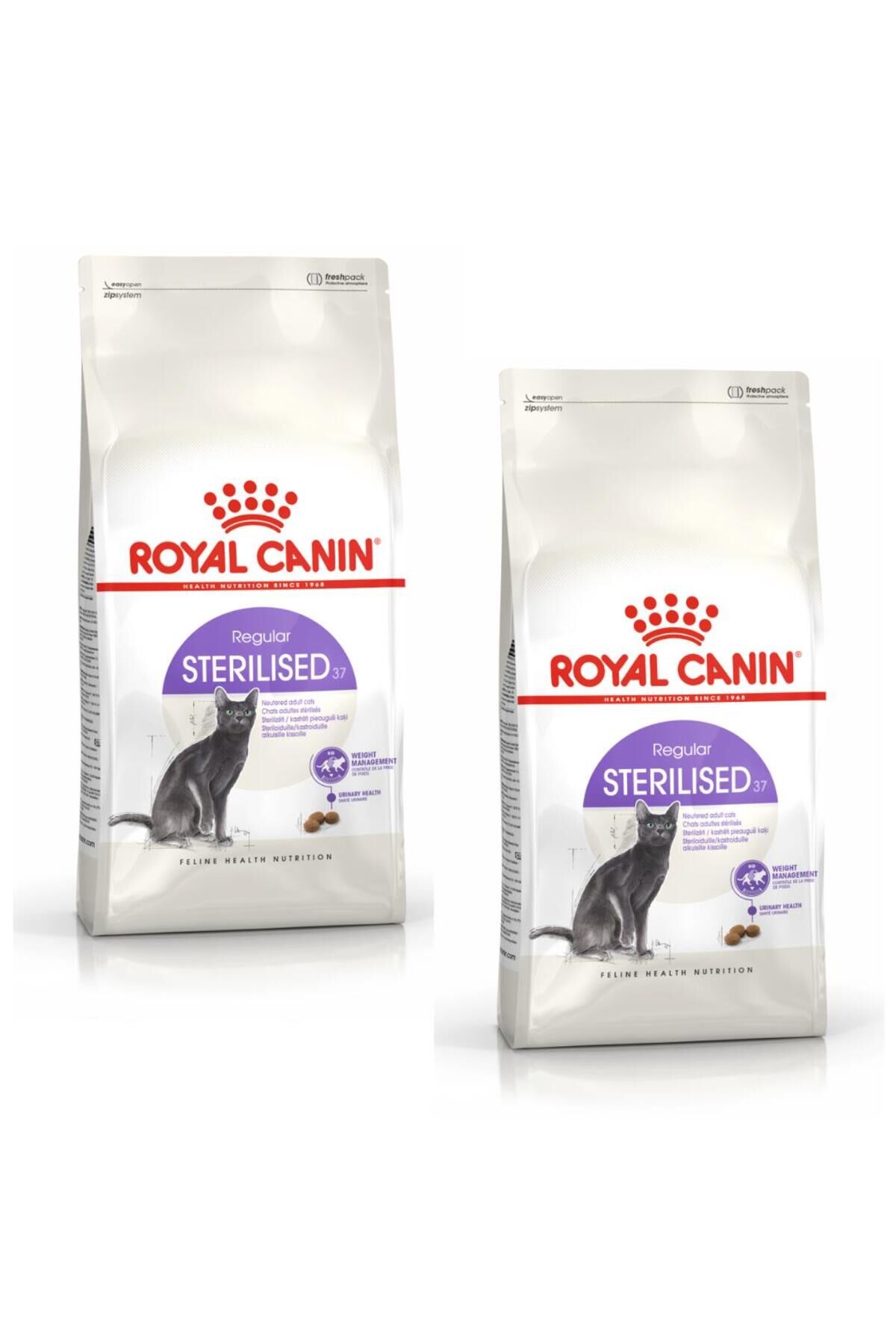 Sterilised 37 Kısırlaştırılmış Kedi Maması 2 x 400 gr