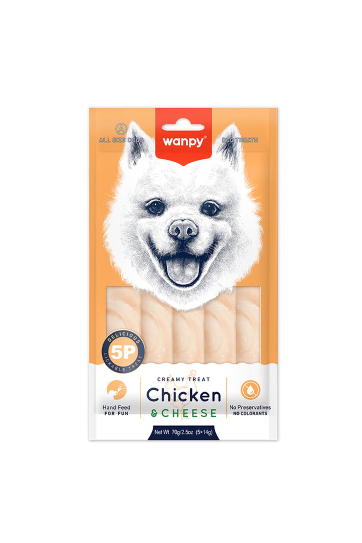 Tavuklu&peynirli 12'li Krema Köpek Ödülü 5x14g Ra-57