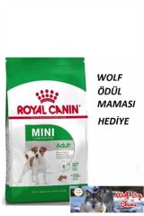 Wolf Hediyeli Mini Adult Küçük Irk Yetişkin Köpek Maması 4 Kg