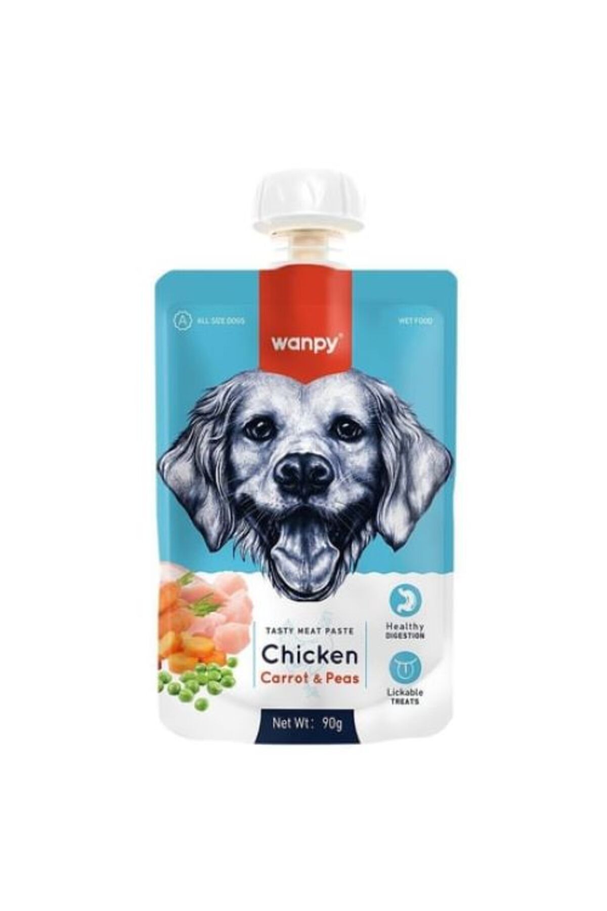 Tavuklu ve Havuçlu Ezme Köpek Ödülü 90 Gr