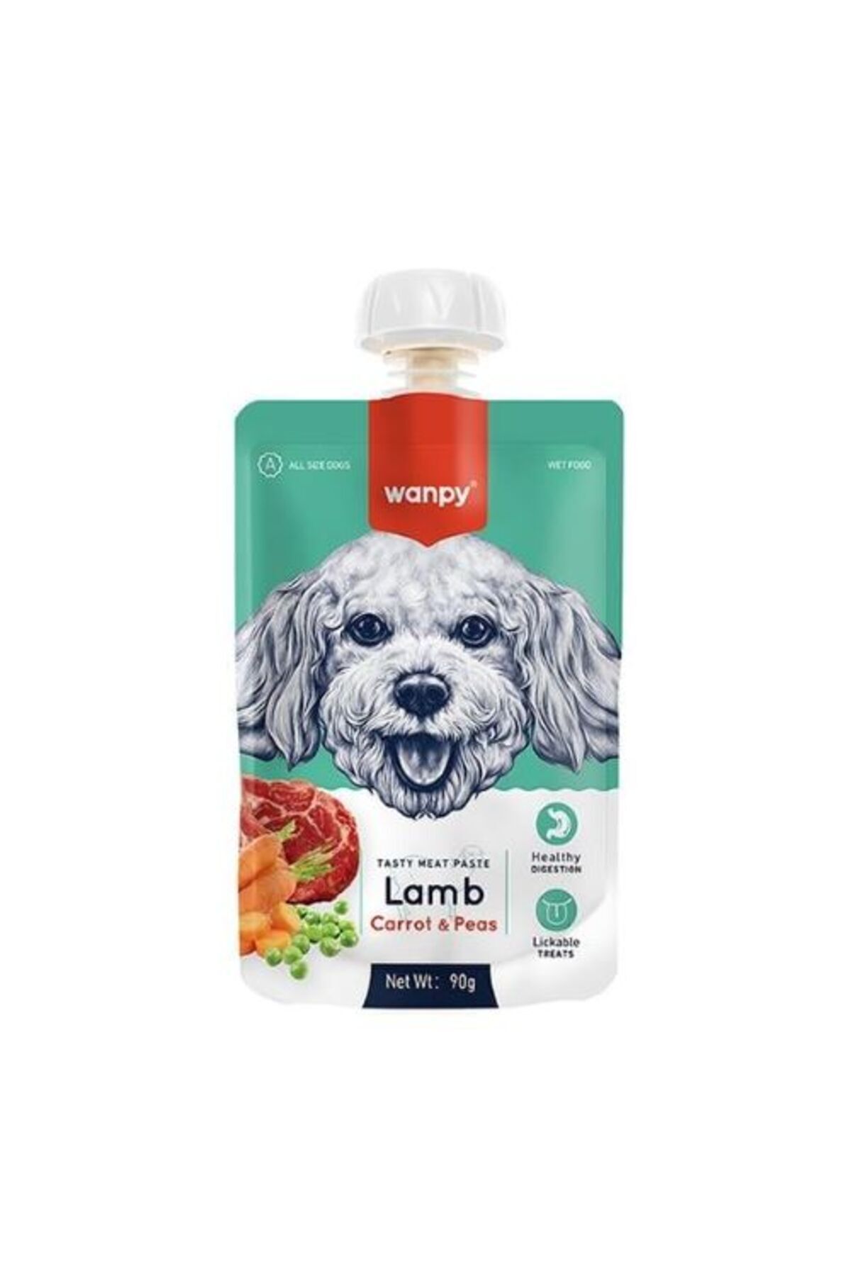 Kuzu Etli ve Havuçlu Ezme Köpek Ödülü 90 Gr