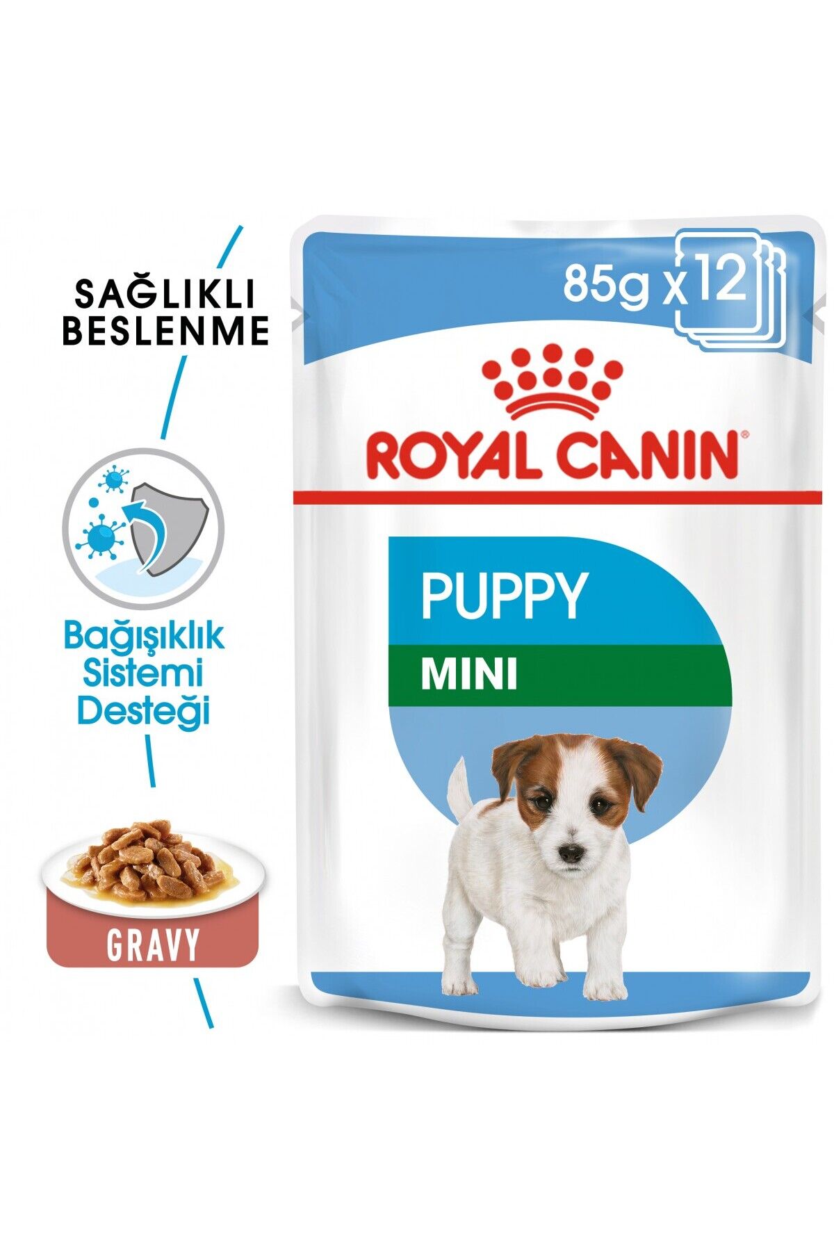 Mini Puppy Pouch Yavru Köpek Konservesi 85 Gr
