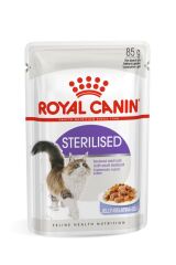 Sterilised Jelly Kısırlaştırılmış Yetişkin Kedi Yaş Maması 12 x 85 Gr