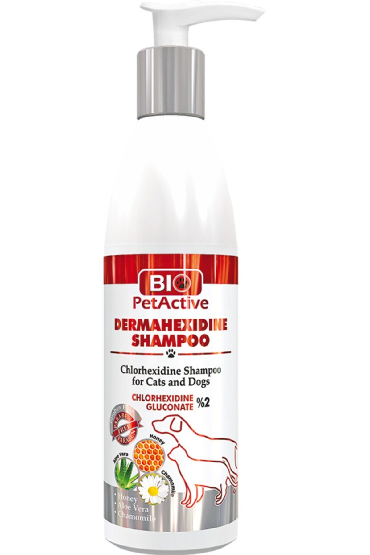 Dermahexıdıne Şampuan | Köpek Ve Kediler Için Antiseptik Şampuan 250 Ml.