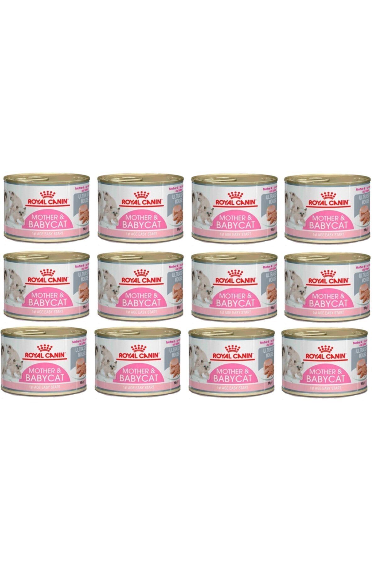 Mother Babycat Kedi Konservesi 195 gr 12 Adet