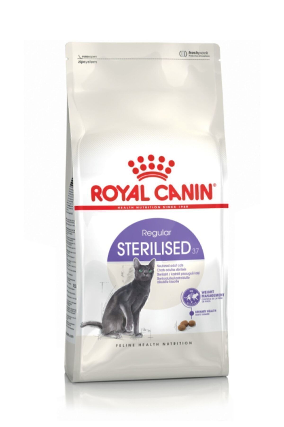 Sterilised 37 Kısırlaştırılmış Yetişkin Kedi Maması 4 Kg