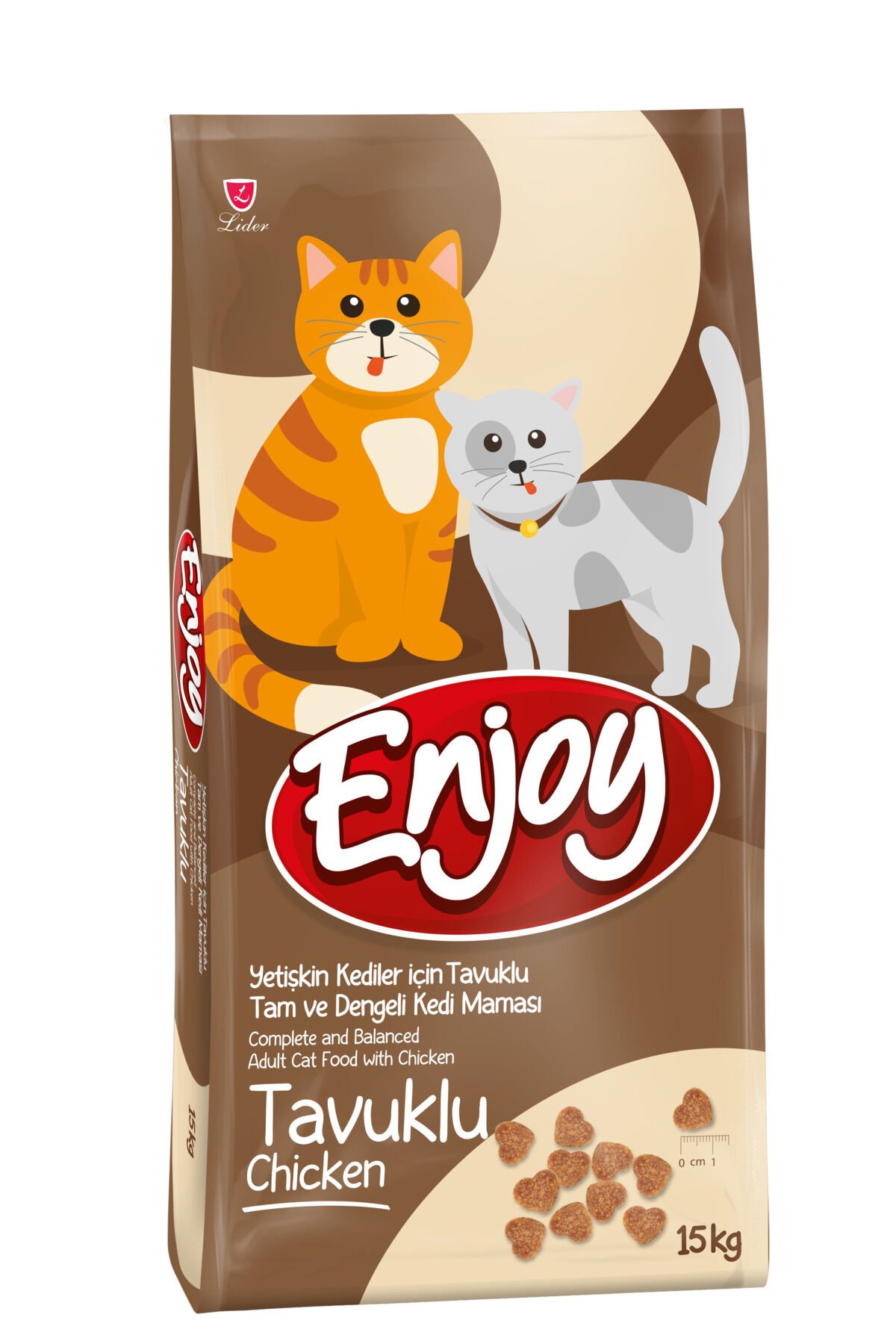 Yetişkin Kediler için Tavuklu Tam ve Dengeli Kedi Maması 15 kg