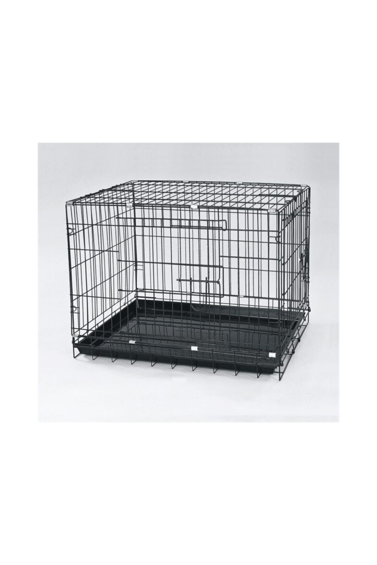 Köpek Kafesi Siyah 78x48x55 CB