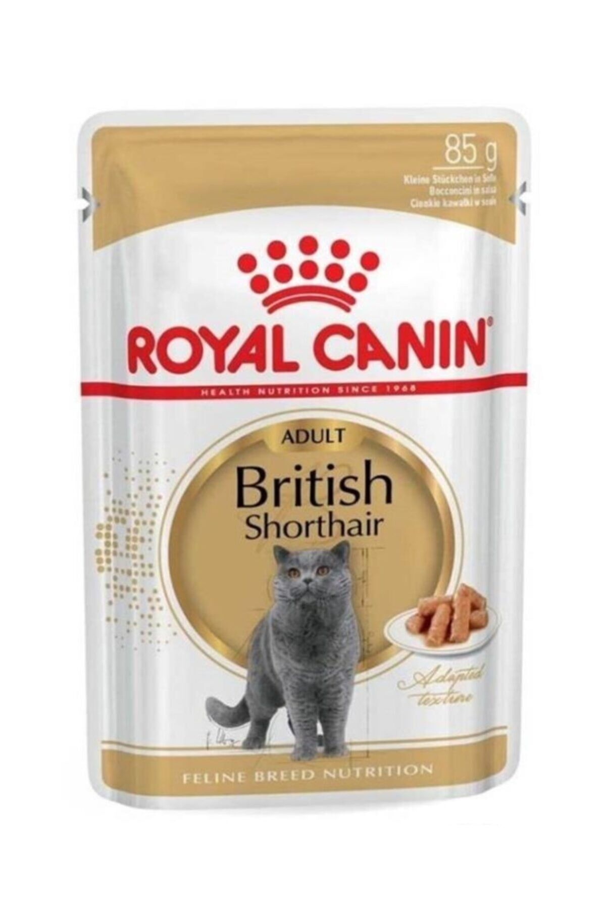 British Shorthair Yaş Kedi Maması 85 Gr 12 Adet