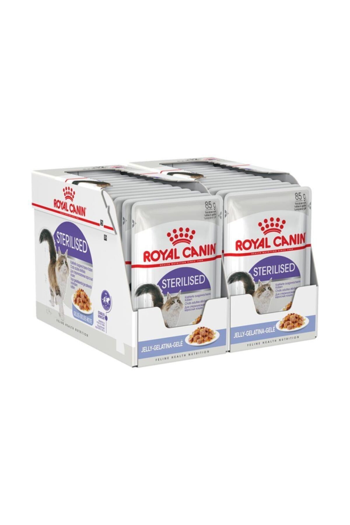 Sterilised Jelly Kısırlaştırılmış Kedi Yaş Maması 85 gr 24 Adet