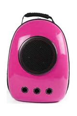 Astronot Kedi Köpek Taşıma Çantası 43x23x29 Cm Fuşya