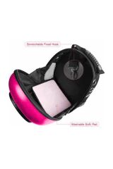 Astronot Kedi Köpek Taşıma Çantası 43x23x29 Cm Fuşya