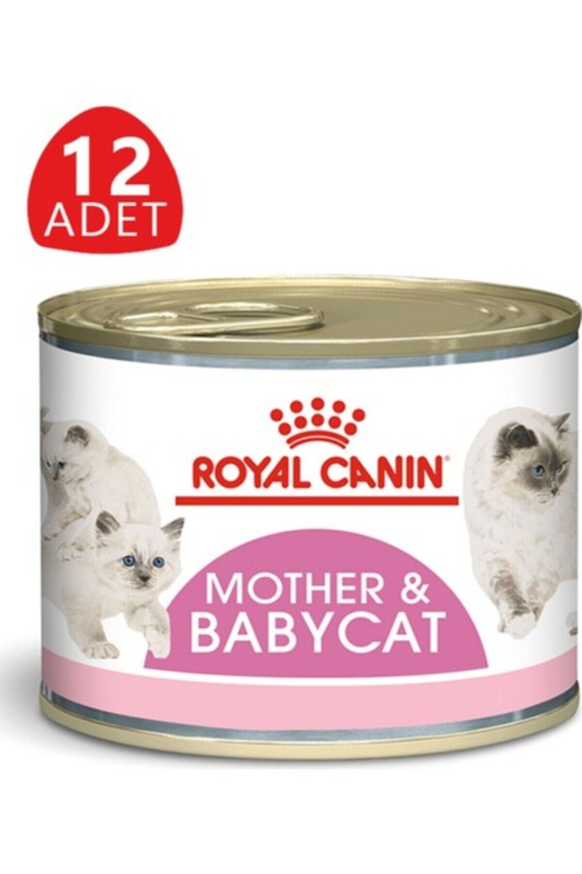 Babycat Instinctive Yavru ve Anne Kediler Için Konserve 195 gr x 12 Adet