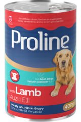 Kuzu Etli Sos İçinde Et Parçacıklı Köpek Konservesi 400g x 24 Adet