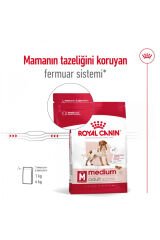 Medıum Adult Orta Irklar Için Yetişkin Kuru Köpek Maması 15 Kg