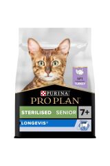Sterilised Senior+7 Hindi-Tavuk Kısırlaştırılmış Kedi Maması 3 Kg