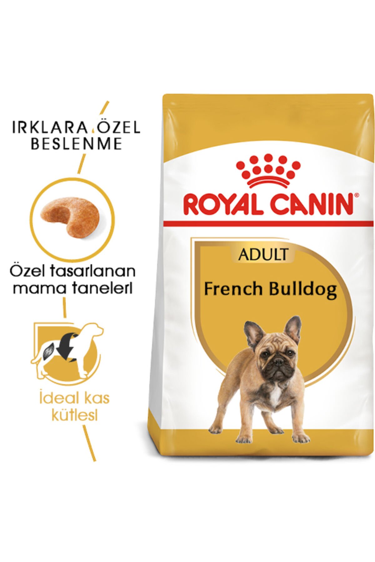 Fransız Bulldog Yetişkin Kuru Köpek Maması 3kg