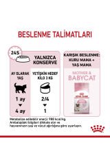 Mother&babycat Gebe/laktasyondaki Anne Ve Yavru Kedi Için Kedi Konservesi 195g