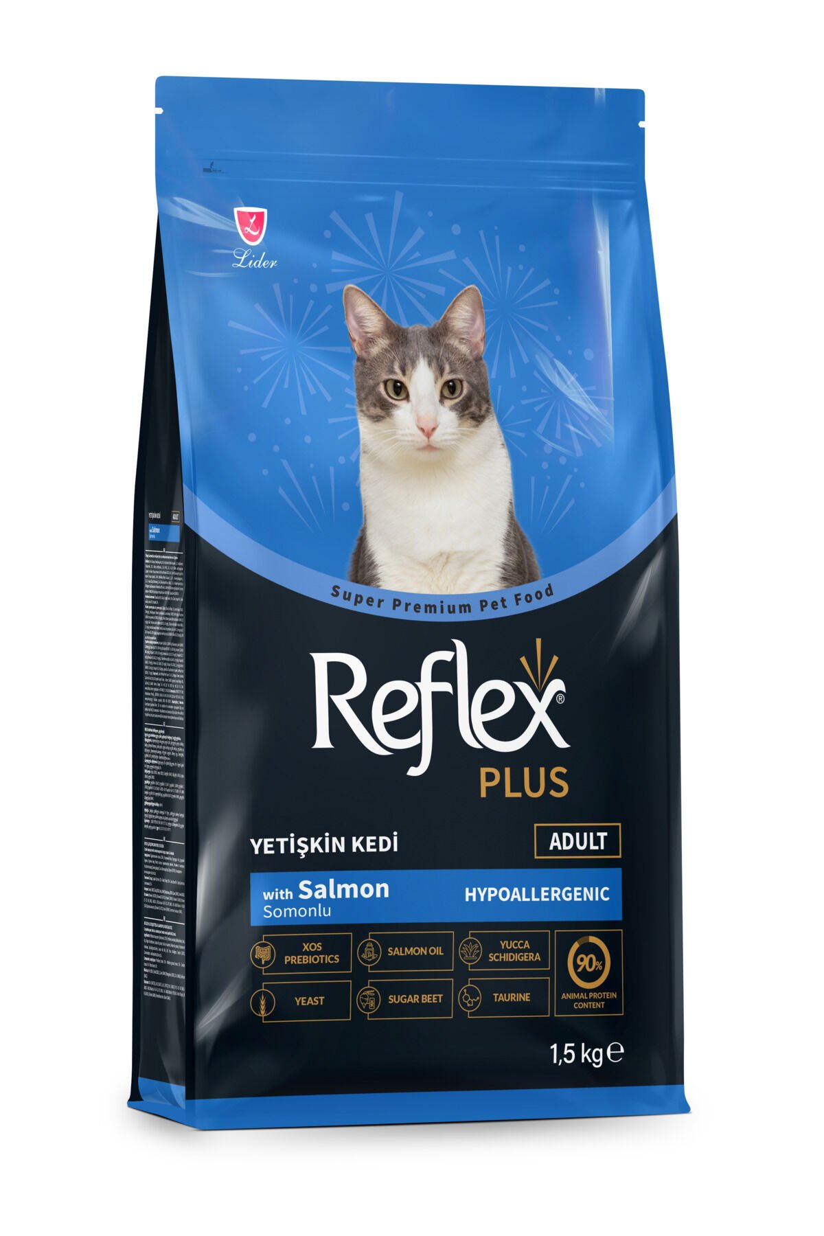 Hipoalerjenik Somonlu Yetişkin Kedi Maması 1,5 kg