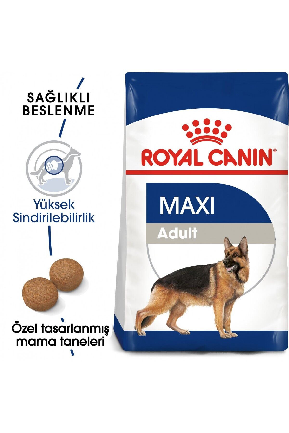 Maxi Adult Büyük Irklar Için Yetişkin Kuru Köpek Maması 15 Kg