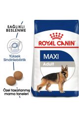 Maxi Adult Büyük Irklar Için Yetişkin Kuru Köpek Maması 15 Kg