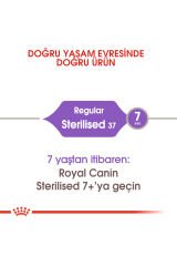 Sterilised 37 Kısırlaştırlmış Kedi Maması 4 kg
