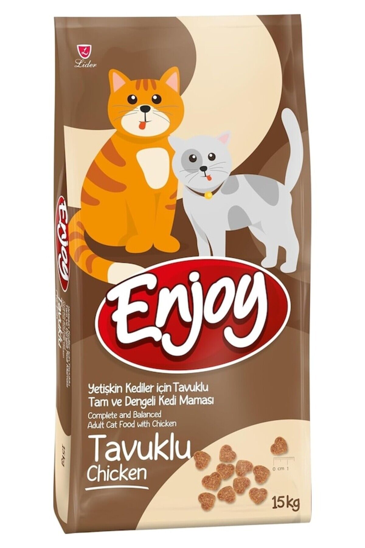 Yetişkin Kediler için Tavuklu Tam ve Dengeli Kedi Maması 15kg