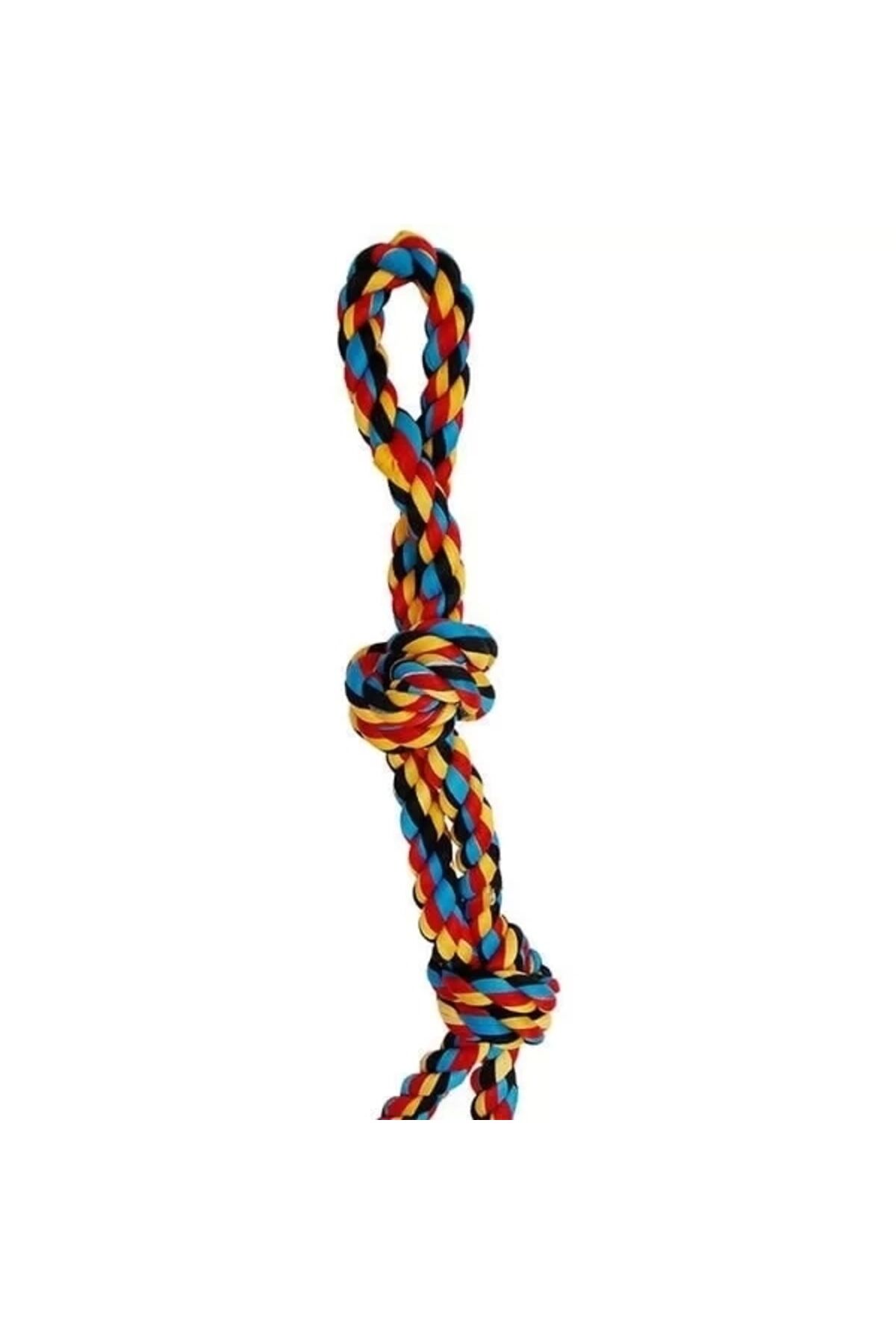 Tutma Saplı Stres İpi Köpek Oyuncağı 52 Cm